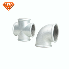 galvanized iron casting pipe fittings crossing